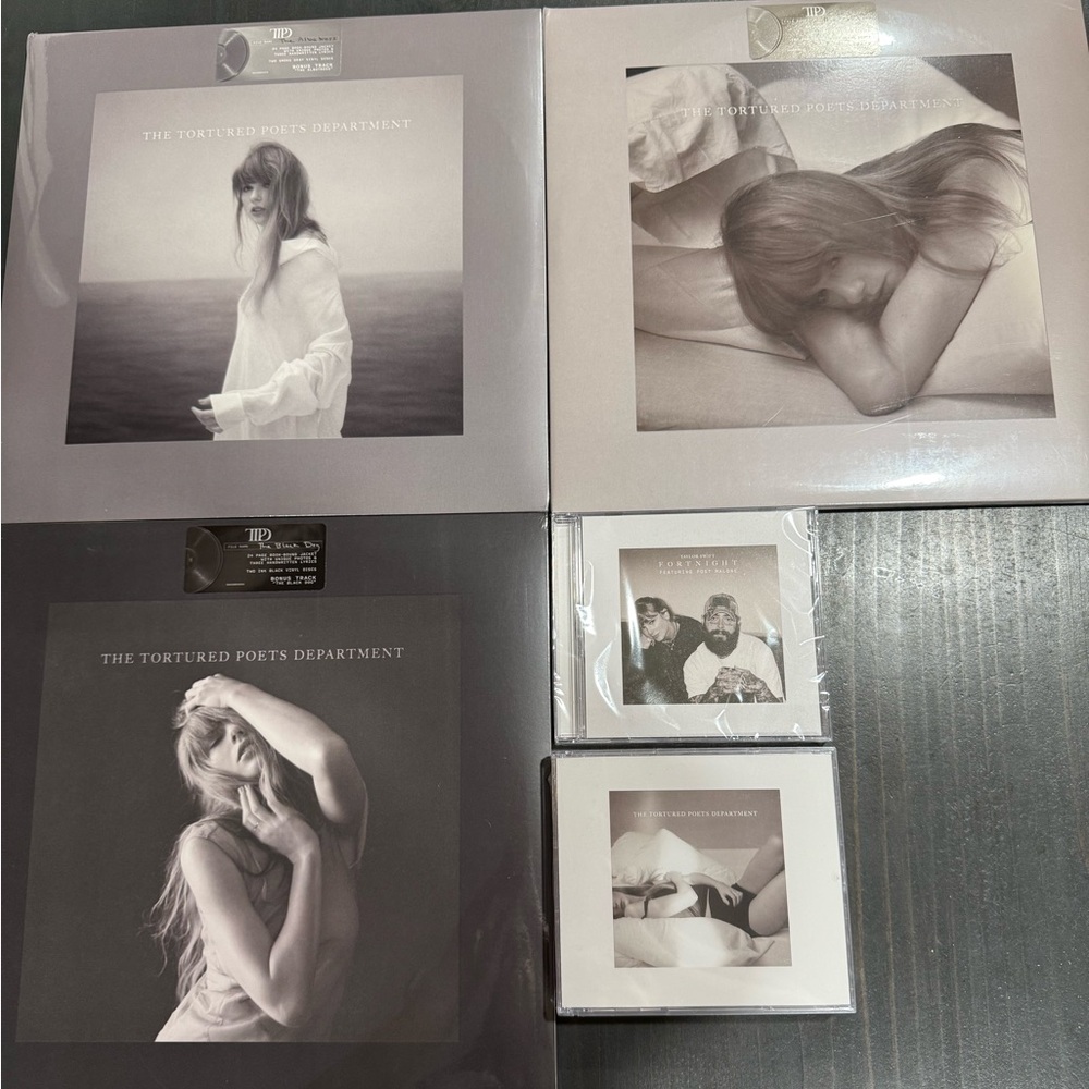 Taylor Swift The Tortured Poets Department Vinyls and CDs